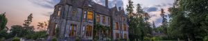summer sunset at huntsham court